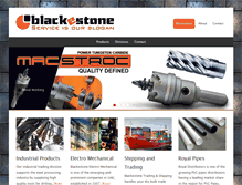 Tablet Screenshot of blackestone.com